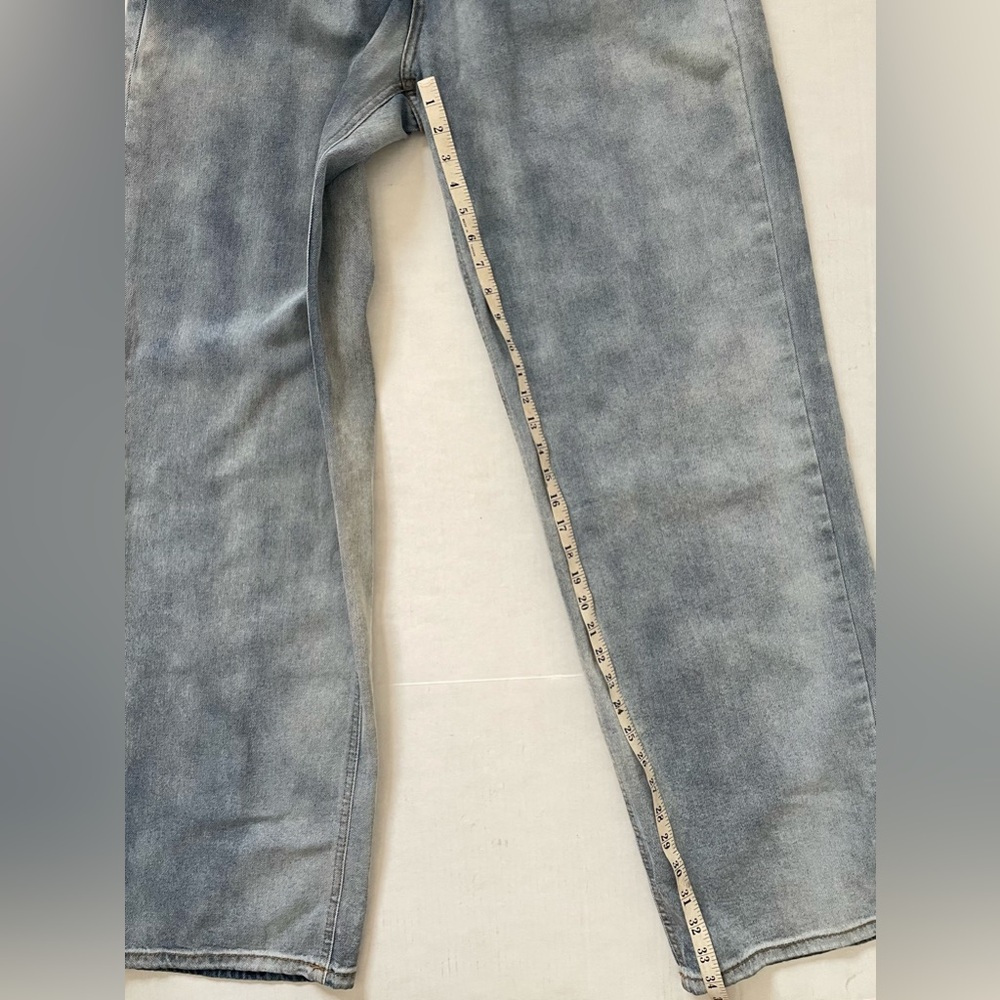 The Frankie Shop Blue Wide Leg Jeans - Picture 11 of 14